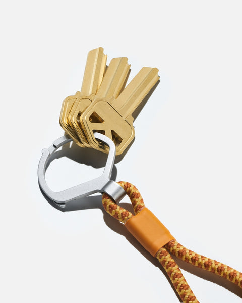 Rope Split Ring - Monarch Orange