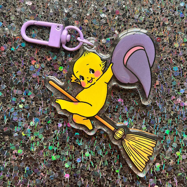 Kreepy Kutie Witch Keychain