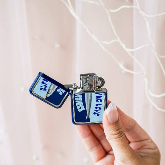 Blue Sardine Lighter