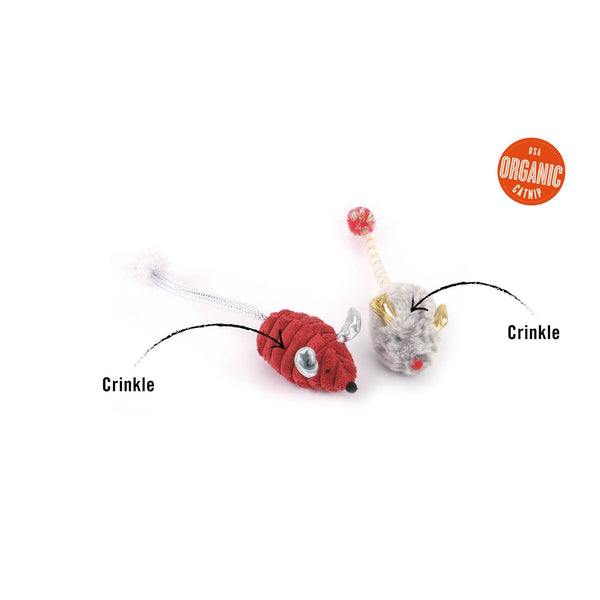 Twice As Mice Cat Toy Set
