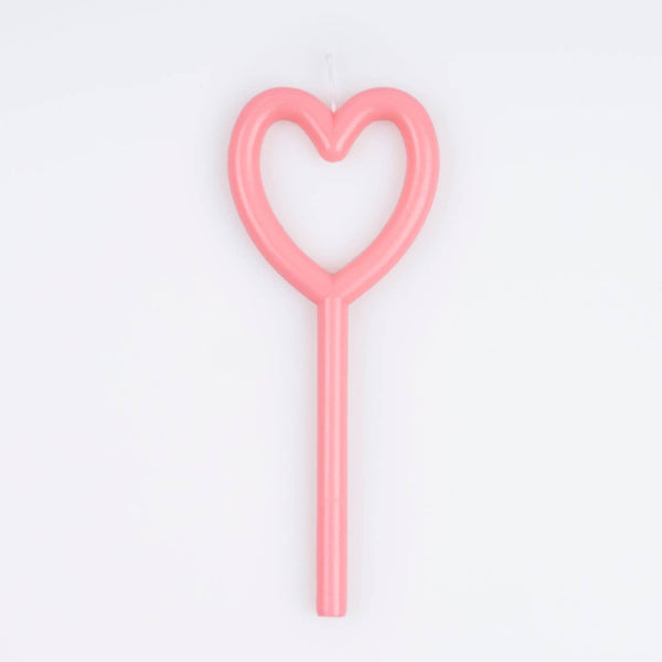 Slim Heart Candle