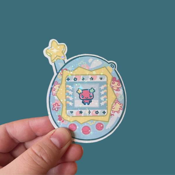 Nostalgic Kawaii Digital Pet Sticker