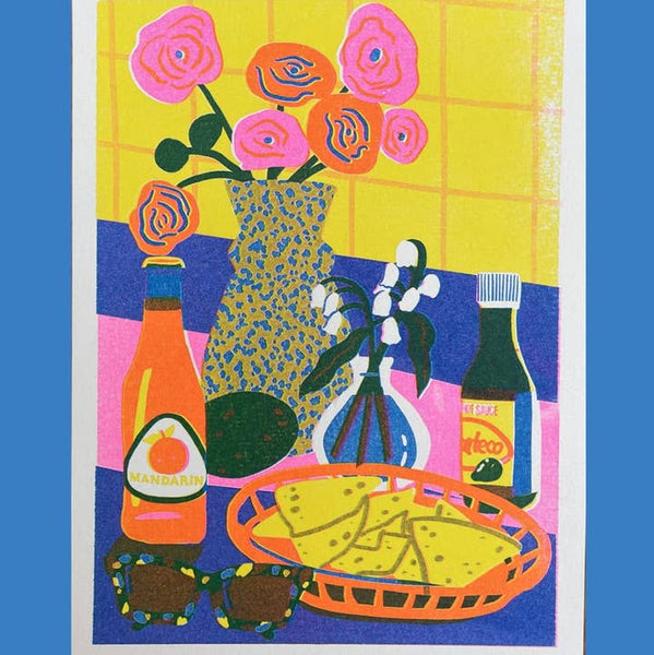 Still Life 2 Riso Mini Print