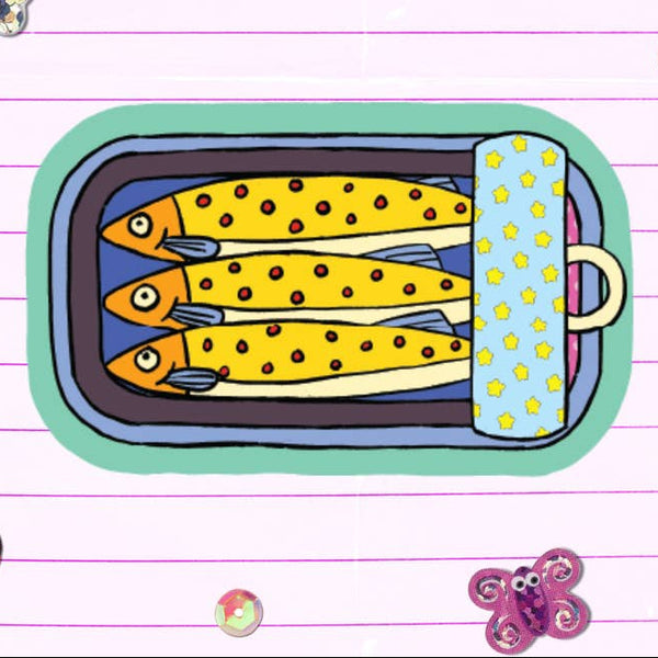 Sardine Lenticular Sticker
