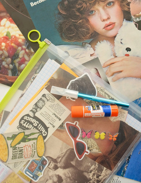 Vintage Mystery Collage Kit