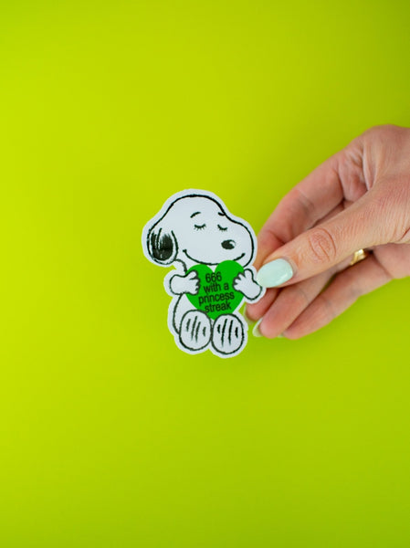 Snoopy Princess Sticker