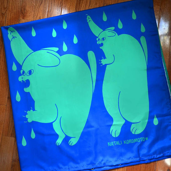 "Dry Cats" Shower Curtain