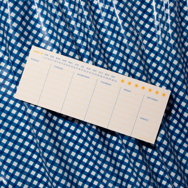 Weekly Planner Notepad