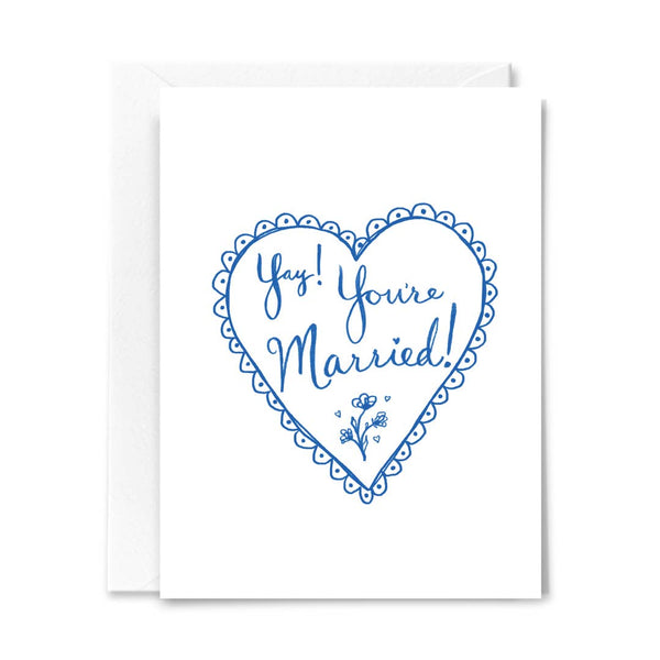 Yay You're Married Card