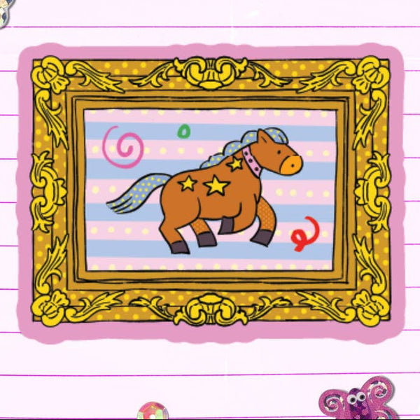 Horse Lenticular Sticker