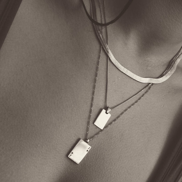 Ace of Spades Necklace