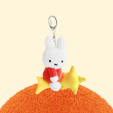 Miffy Dream Series Plush Keychain - Shooting Star