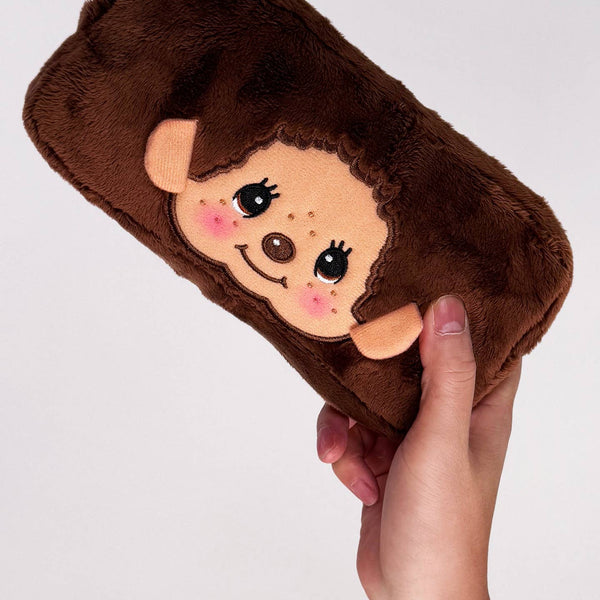 Monchhichi-Kun Plush Cosmetic Bag
