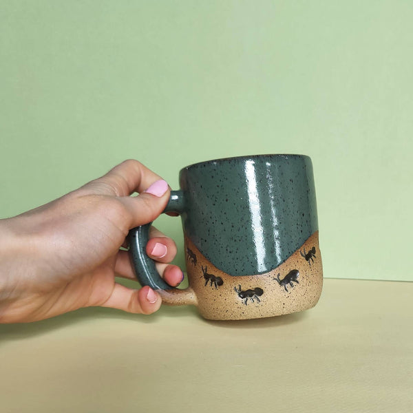 Ant Stamped Mug
