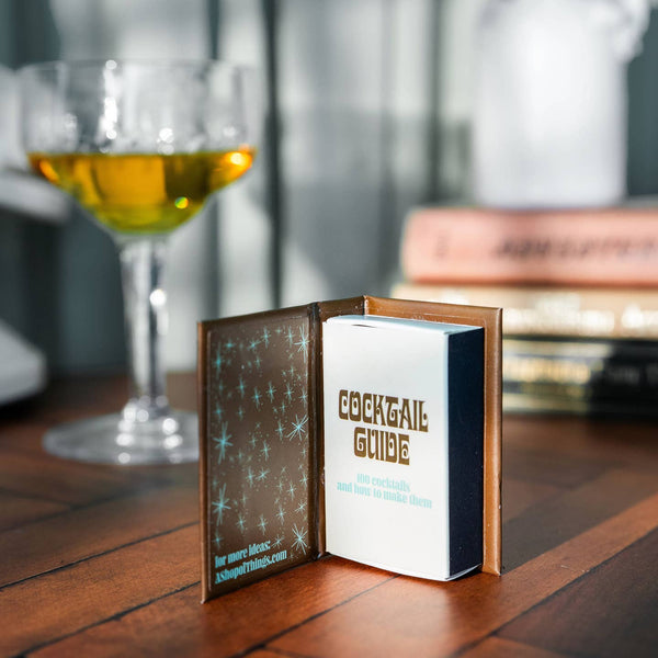 Cocktail Guide Book Matches