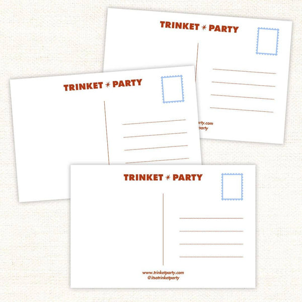 Collage Postcard Set