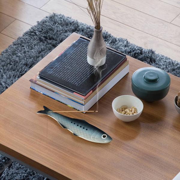 Reel Calm Ceramic Incense Holder - Sardine Fish