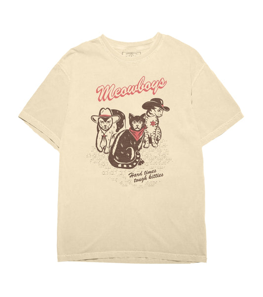 Meowboys Western Tee