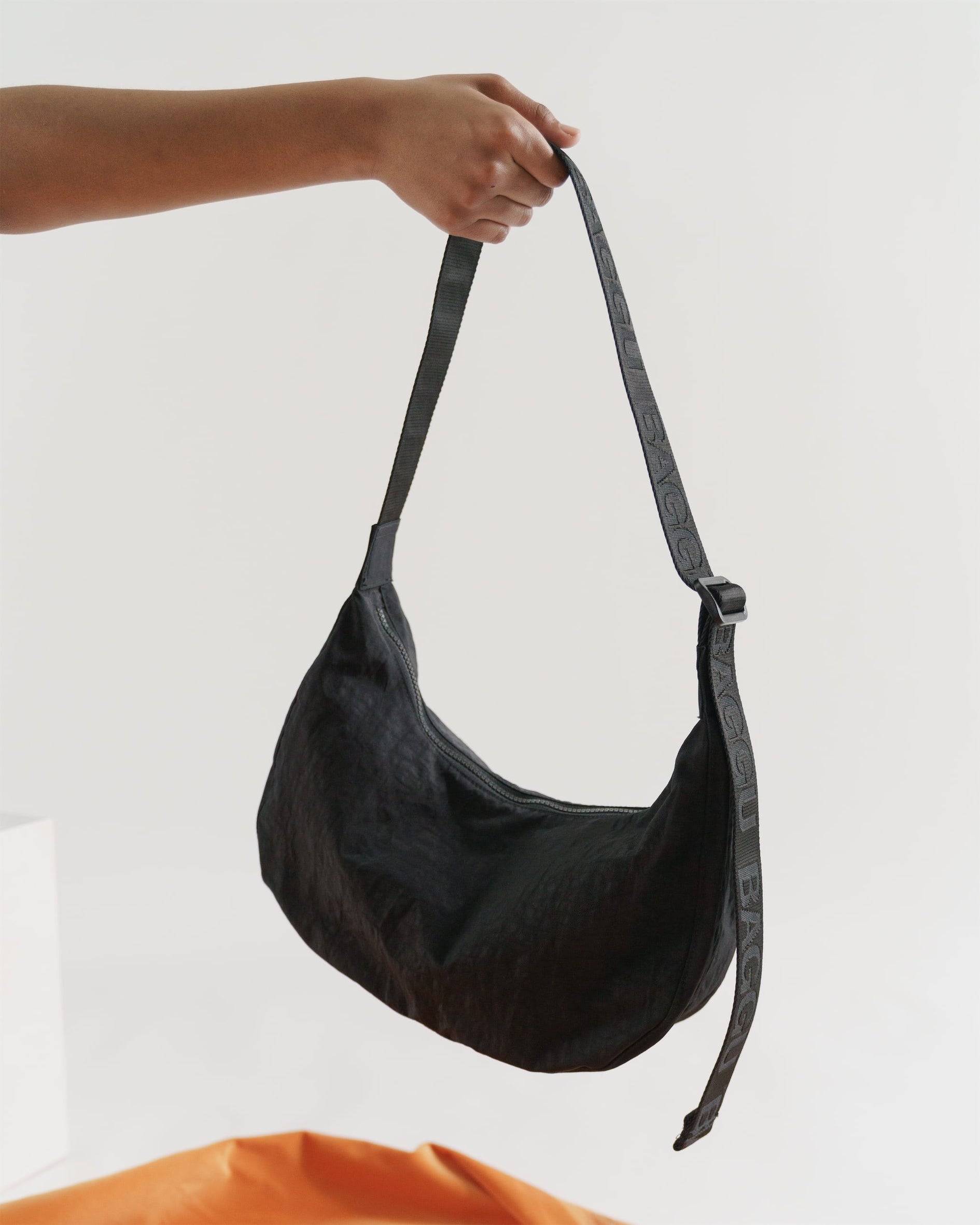 Baggu medium crescent nylon shoulder bag sale