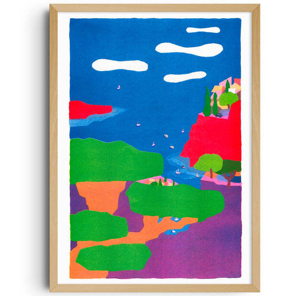 Agnès Hostache - Nowhere in Monaco - A3 Poster