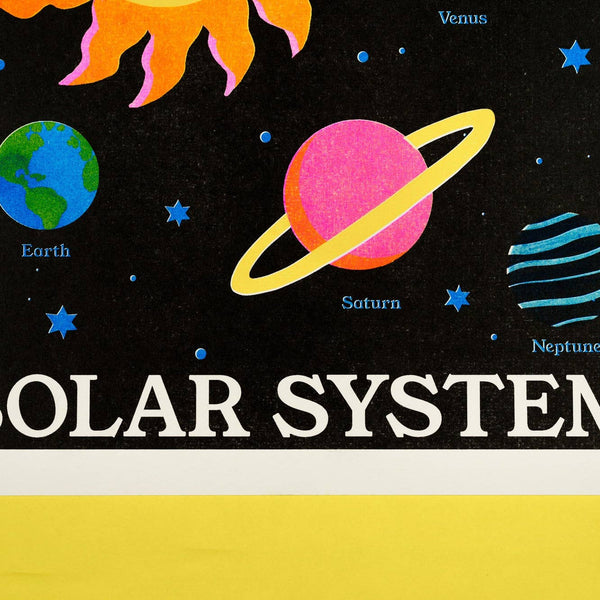 Solar System Risograph