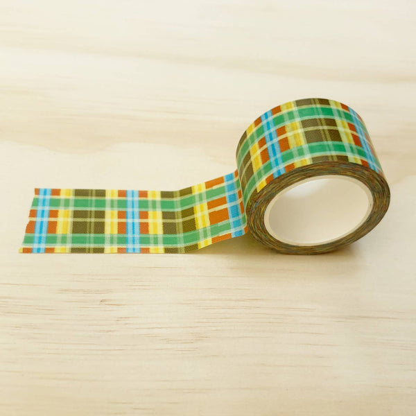 Warm Plaid! Washi Tape