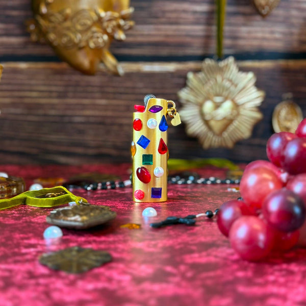Bejeweled Lighter Case