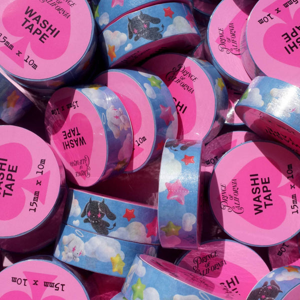 Prince of Cali World Washi Tape