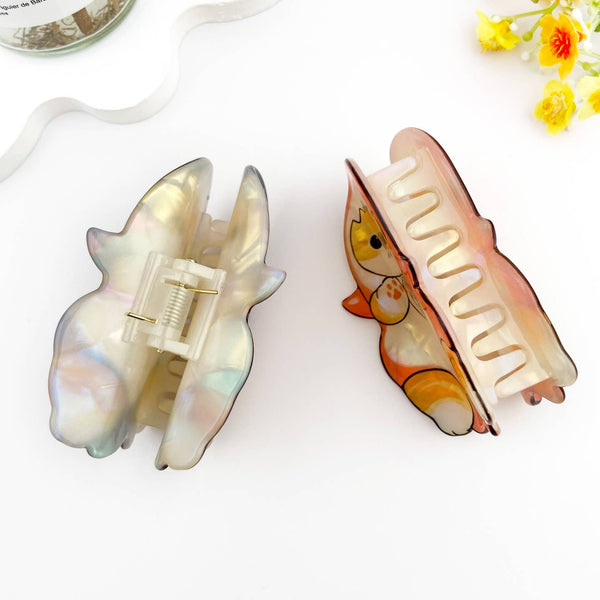 Shark Cat Hair Claw Clip