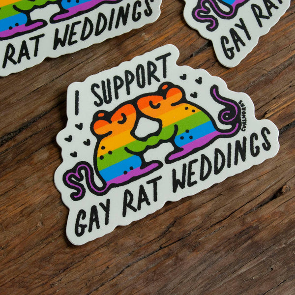 I Support Gay Rat Weddings