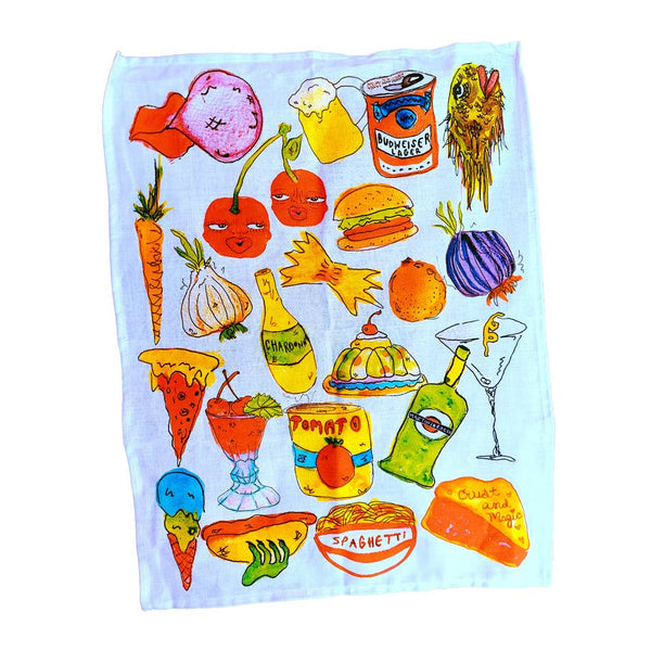 Foodie Tea Towel