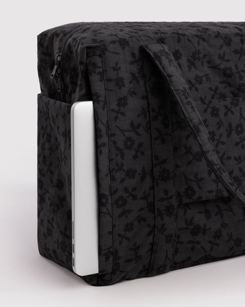 Cloud Carry-On - Charcoal Ditsy Floral
