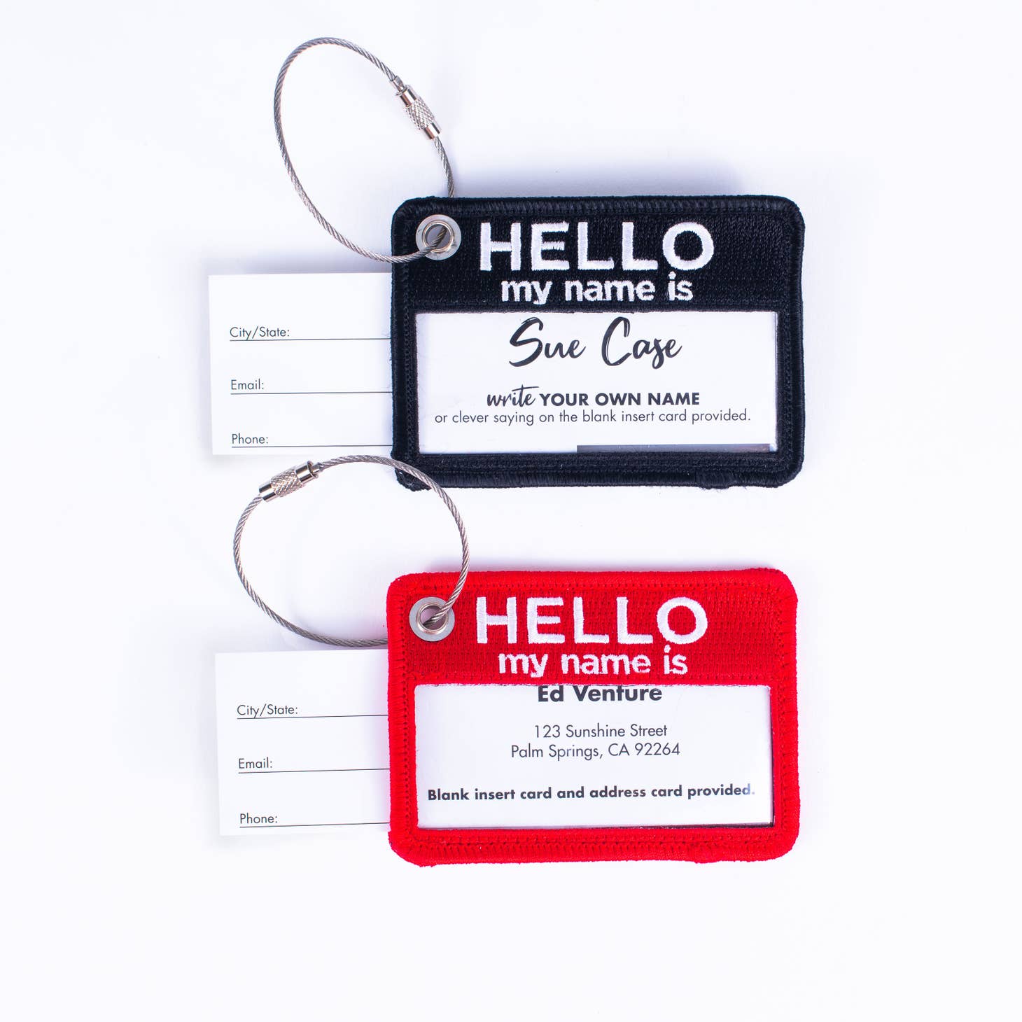 HELLO Bag + Luggage Tag