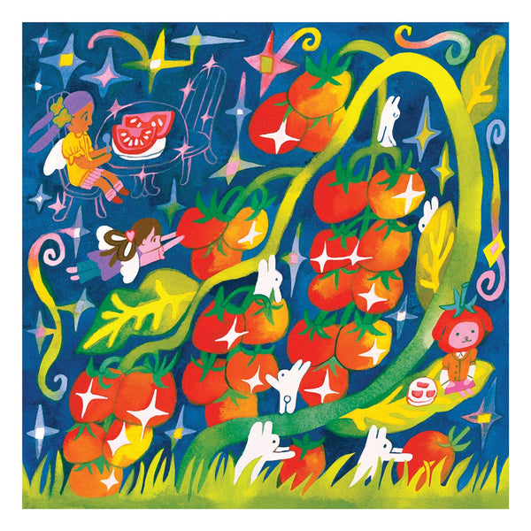 'Tomato Picking' Art Print
