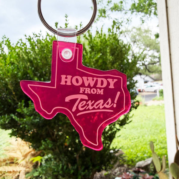 Howdy from Texas! Keychain
