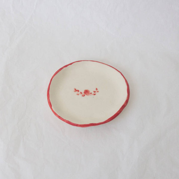 Hyacinth Ring Dish - Raspberry