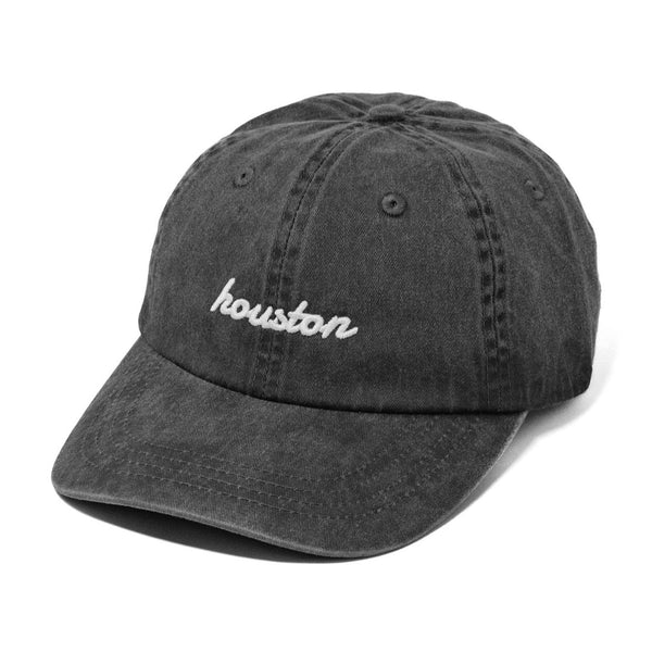 Houston, TX Embroidered Dad Hat - Vintage Black