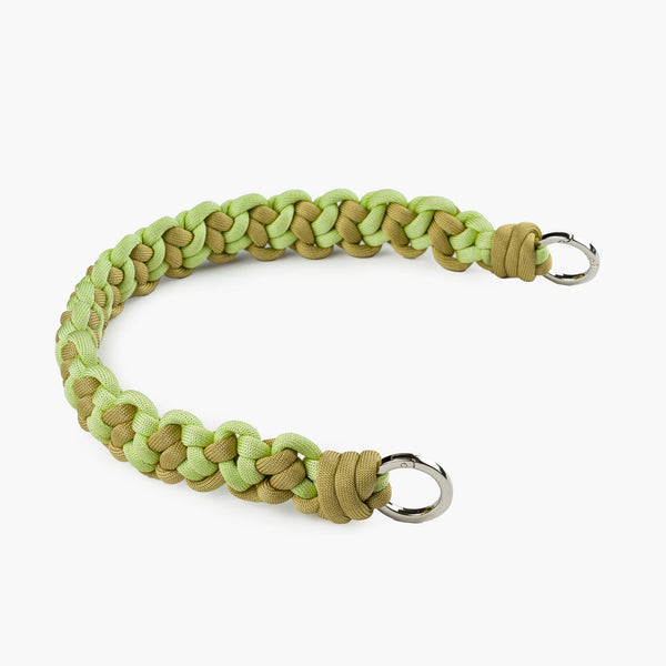 Colorblock Knot Shoulder Strap - Olive Lime