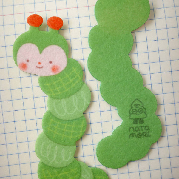 Caterpillar • Felt Bookmark