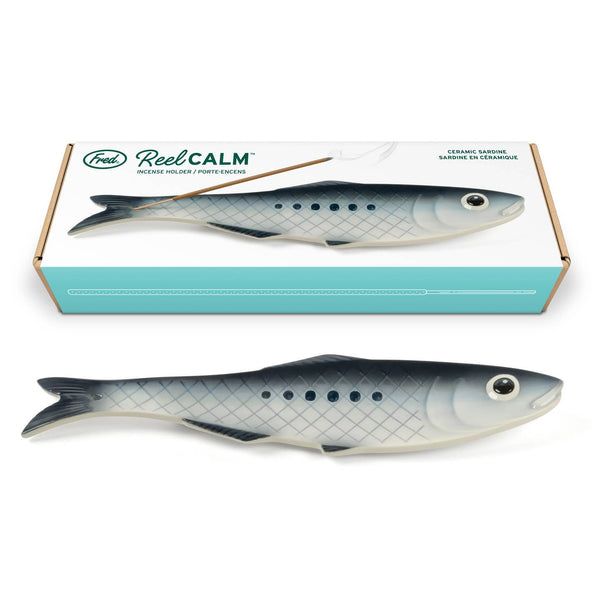 Reel Calm Ceramic Incense Holder - Sardine Fish