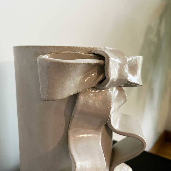 Ribbon Bow Vases - Large