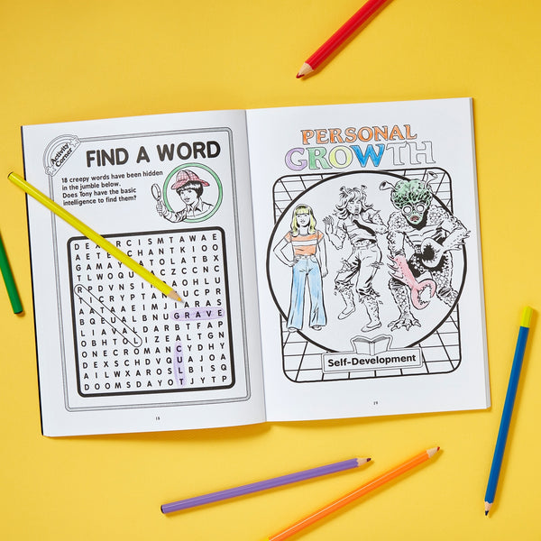 Let's Summon Demons: Coloring & Activity Book