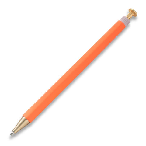 Wiggle Top Ballpoint Pen - Orange