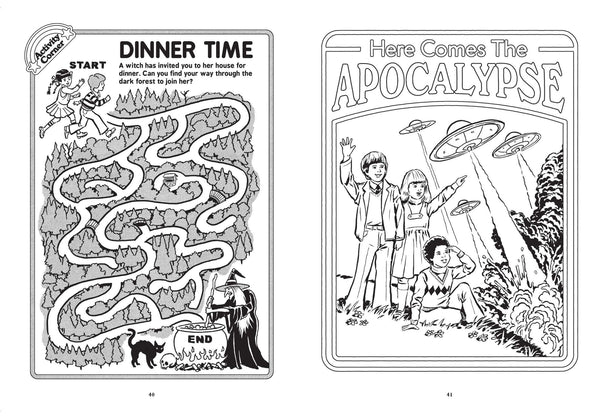 Let's Summon Demons: Coloring & Activity Book