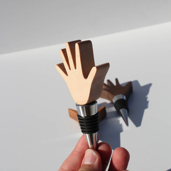 Hand Bottle Stopper