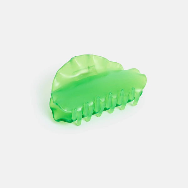 Suki Claw - Green Ruffle
