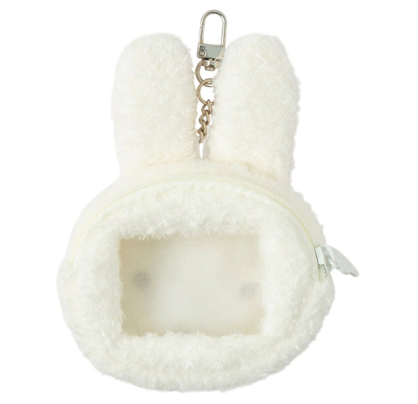 Miffy Plush Face Pouch Keychain