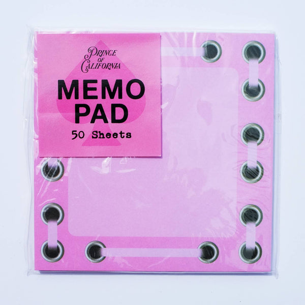 Pink Corset Memo Pad