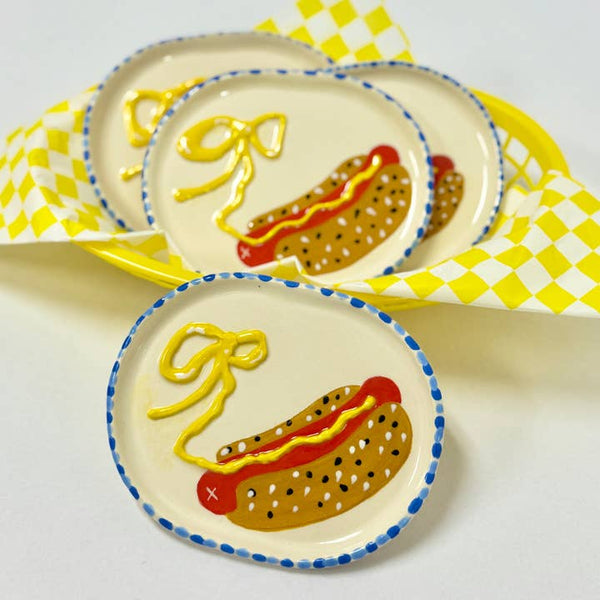 Mustard Ribbon Tray