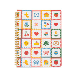 Rough Draft Mini Notebook - Quilt